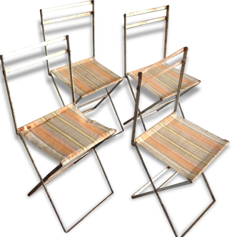 Chaises enfant pliables 1950