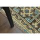 1970s Vintage Turkish Hand-Knotted Wool Cotton Orange Runner Rug 120x348