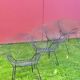 Bertoia chairs