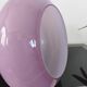 Vintage opaline Murano pendant light - Massimo Vignelli for Visto