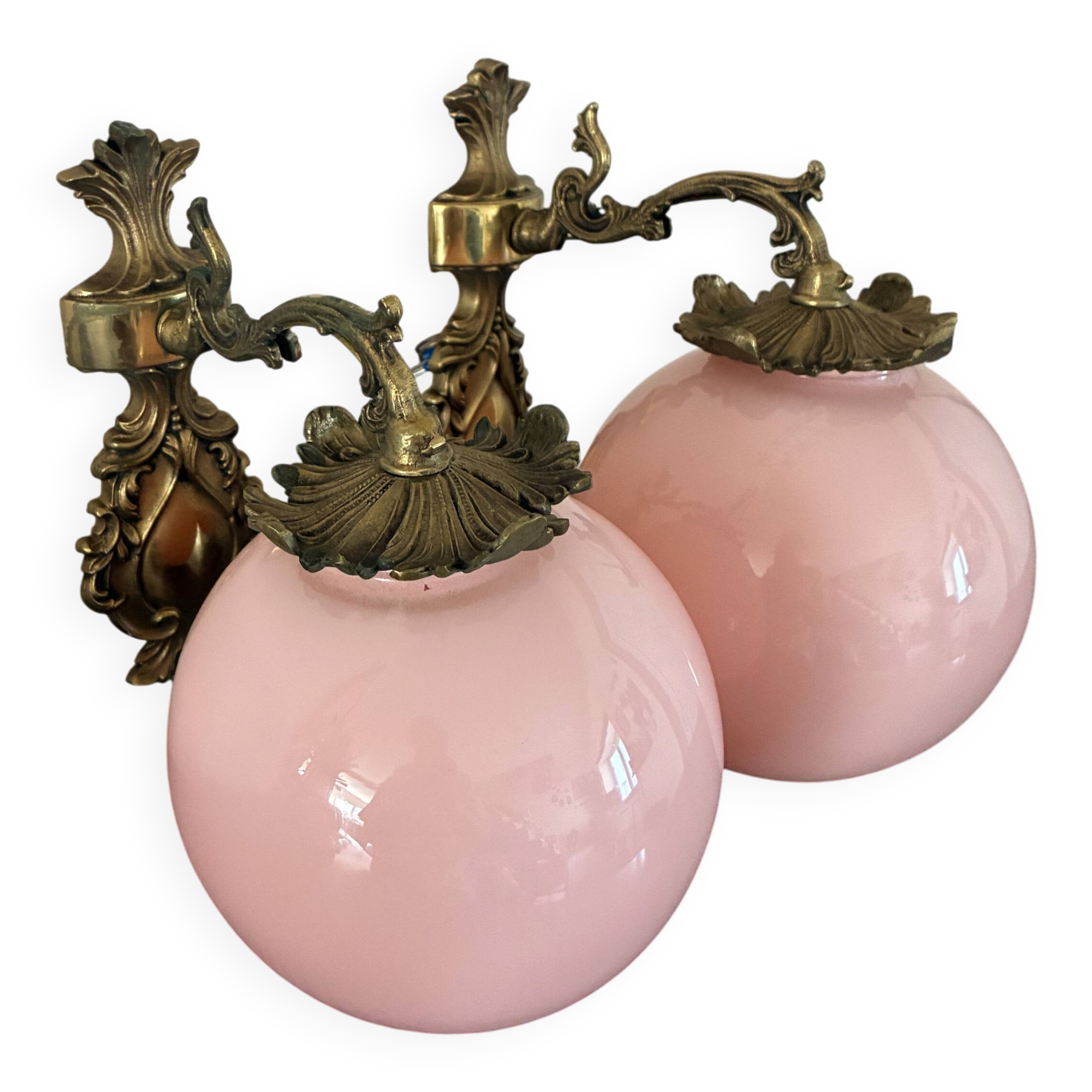 Antique wall sconces