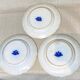 3 flat plates, English ceramic. Brown westhead moore & co