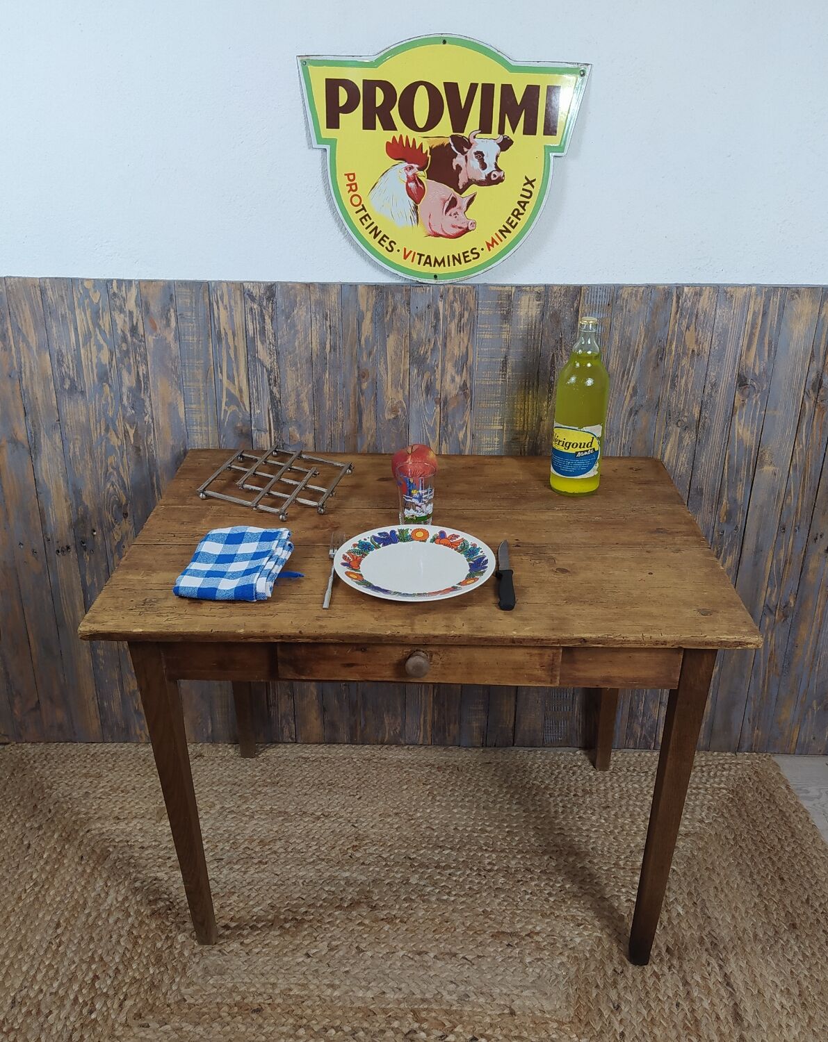 Farmhouse table