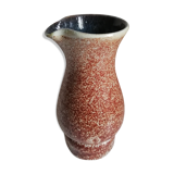 Signed ceramic pitcher vase