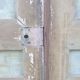 Set of 2 molded old communication doors