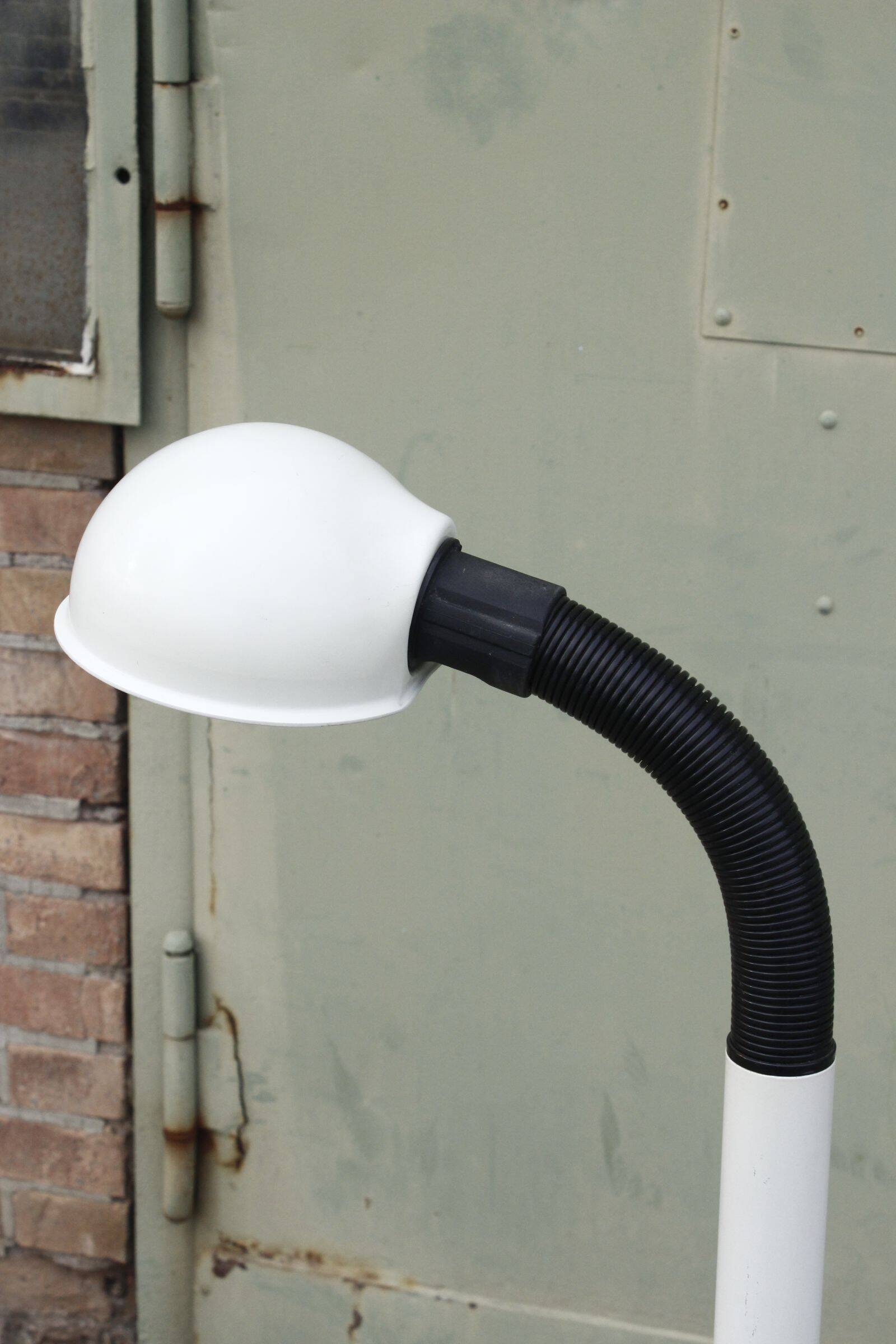 Vintage flexible reading floor lamp, Italy 1980s