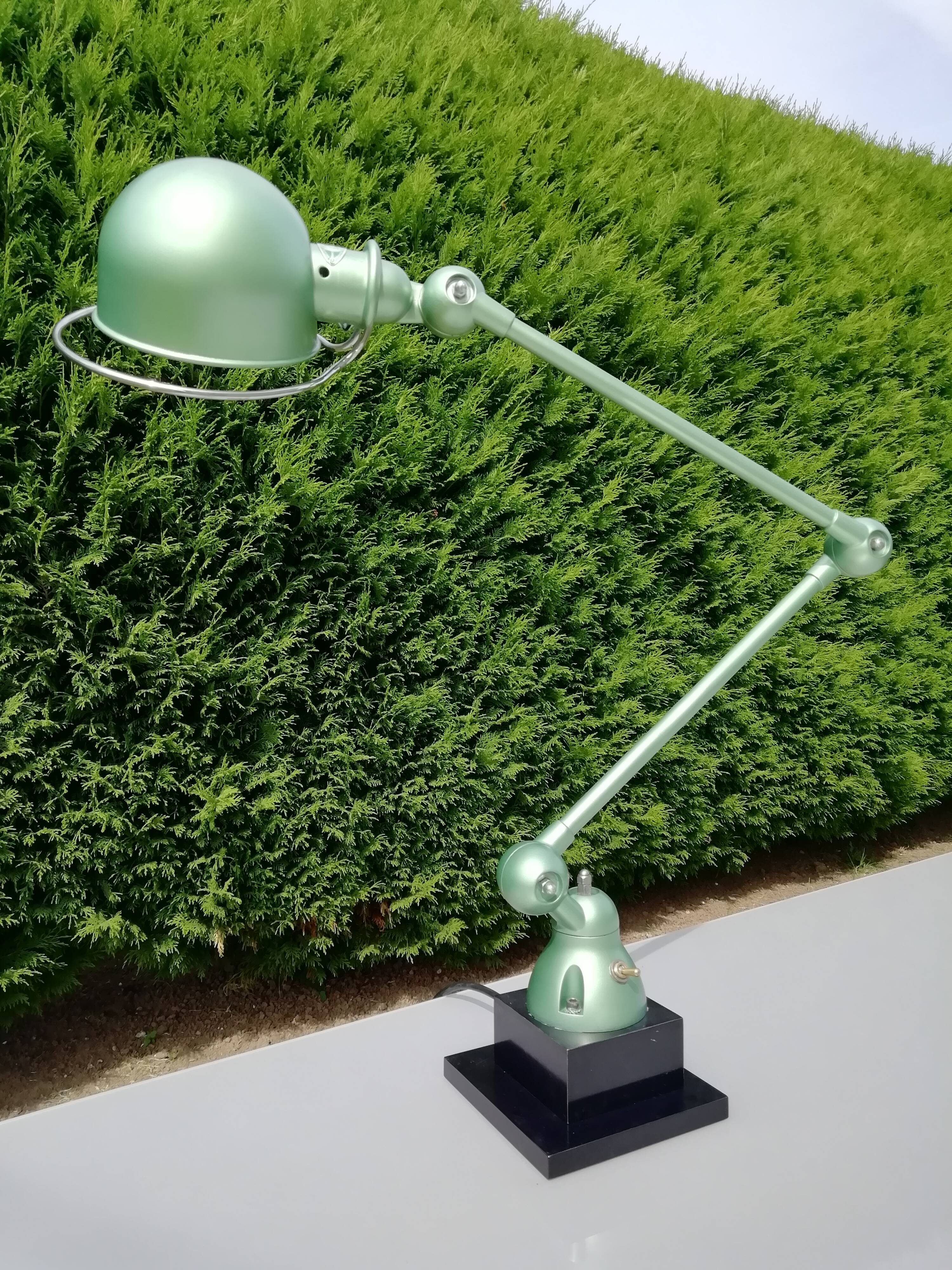 Lampe jielde 2 bras originale domecq lyon industrielle