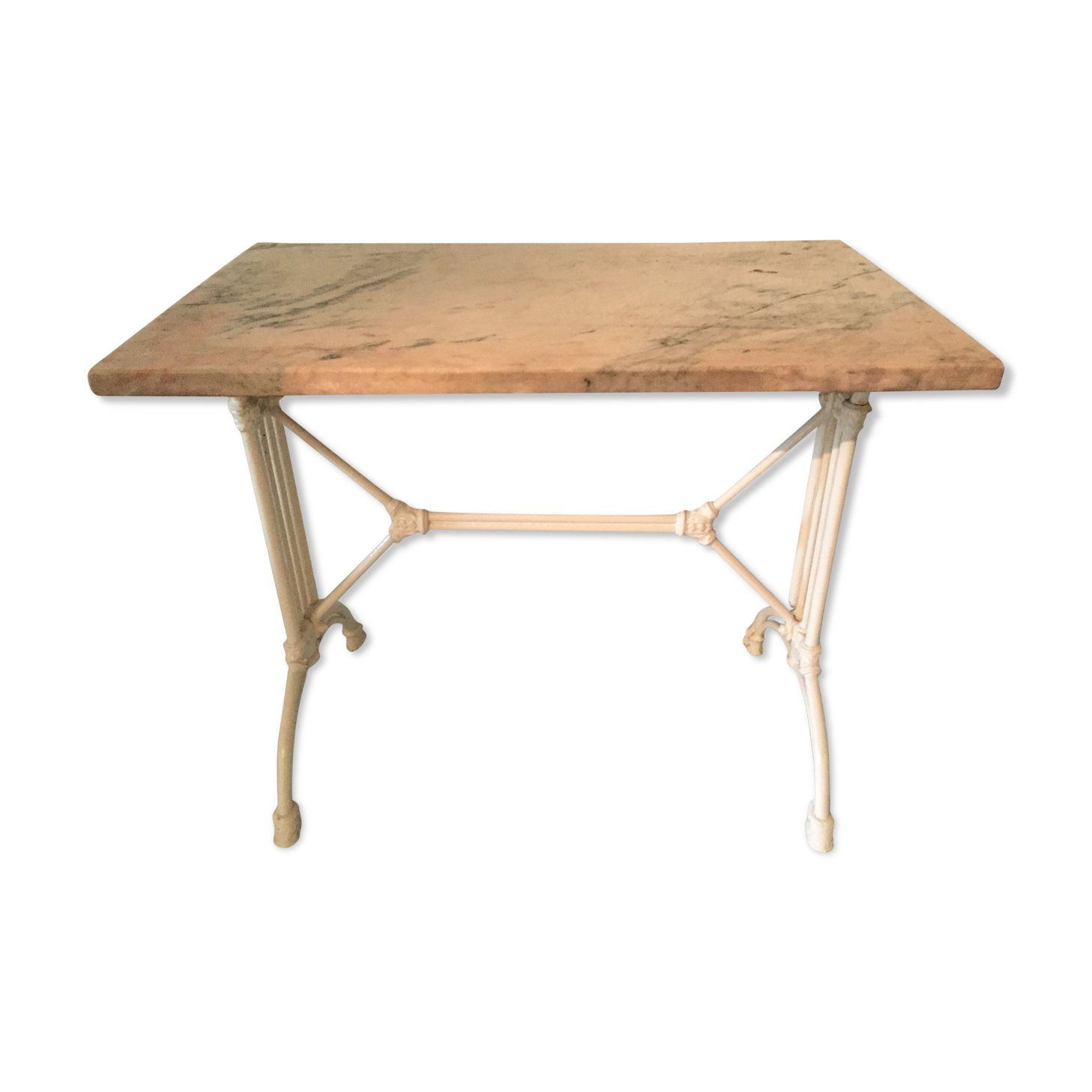 Table bistrot en marbre