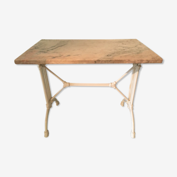 Marble bistro table