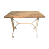 Table bistrot en marbre