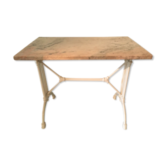 Marble bistro table