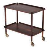 Rosewood Table Plateau by Poul Hundevad for Vamdrup, Denmark, 1960s