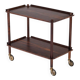 Rosewood Table Plateau by Poul Hundevad for Vamdrup, Denmark, 1960s