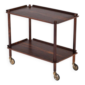 Rosewood Table Plateau by Poul Hundevad for Vamdrup, Denmark, 1960s