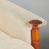 Pair midcentury Scandinavian lounge chairs, Denmark 1960s