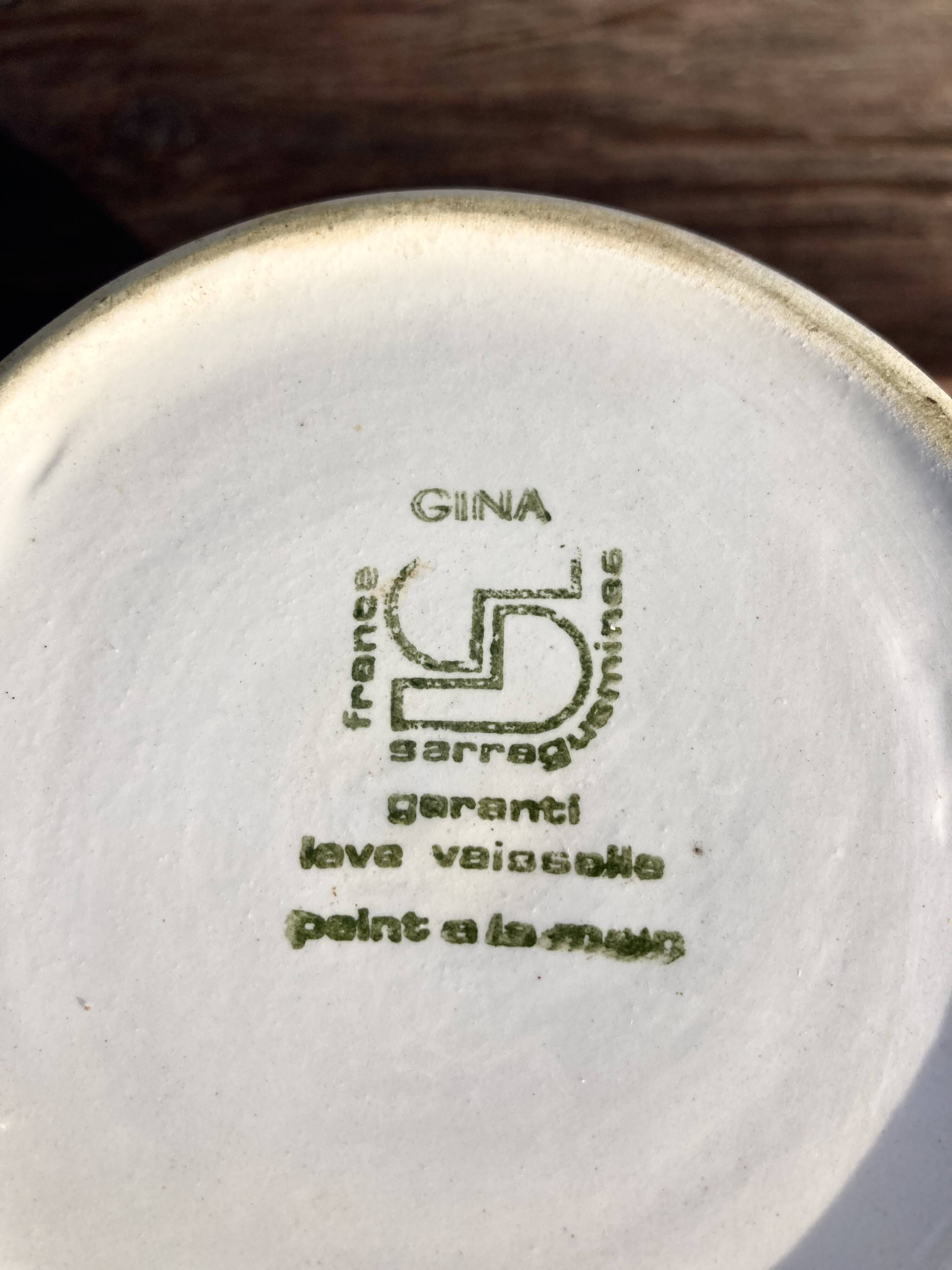 Sarreguemines teapot from the 70s