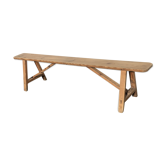 Farm or school old wooden bench (FIR)