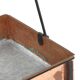 Copper flower box with integrated lamp - Hans Agne Jakobsson