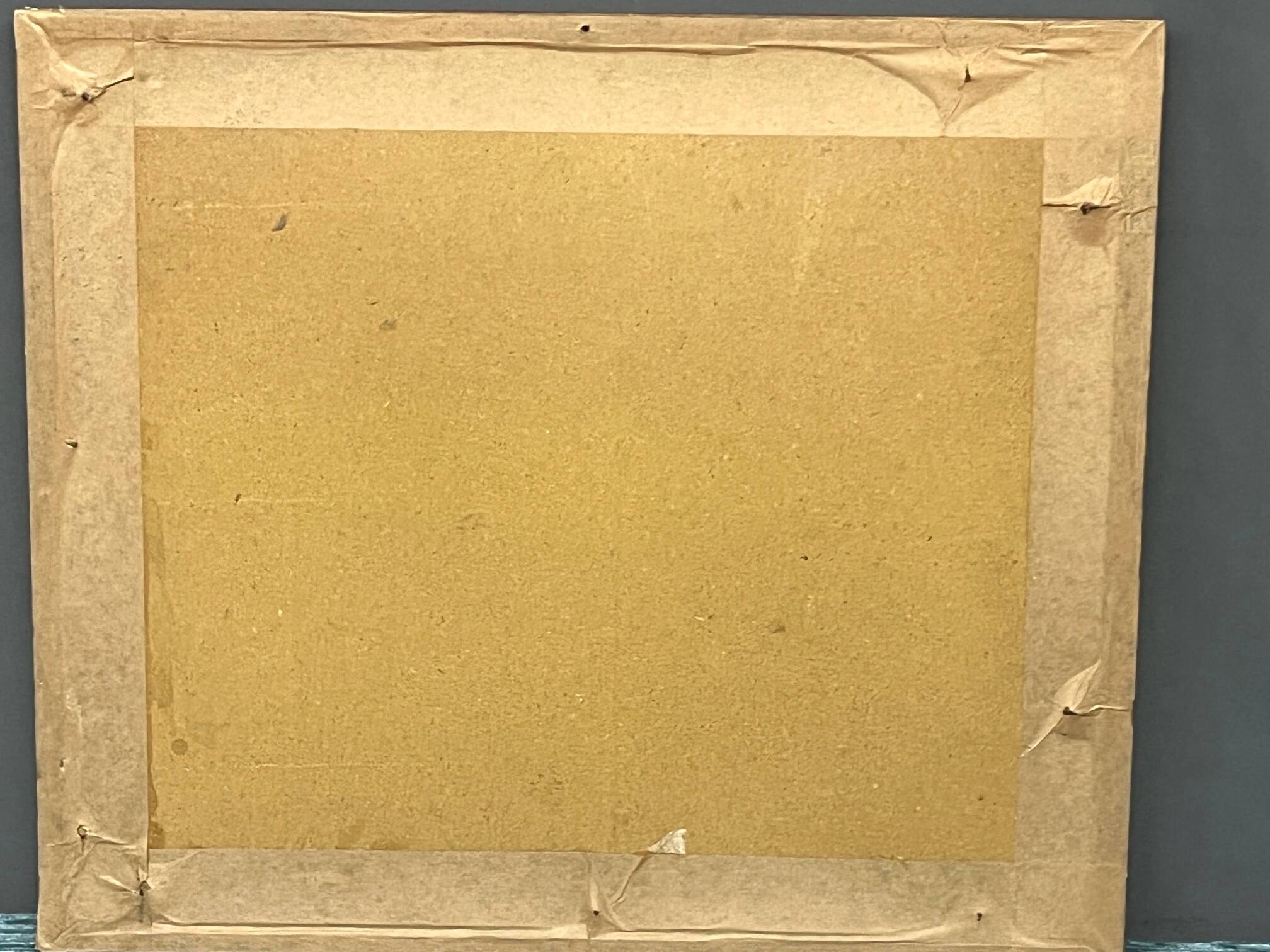 M.Steenbrugen. Still life with flowers in a blue vase. Pastel.