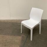 Stackable plastic auxiliary chair Italian Rome