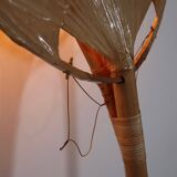 Large Uchiwa Floor lamp by Ingo Maurer for M Design , Germany 1977