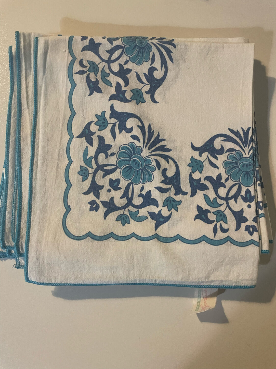 8 serviettes de table Françoise Saget
