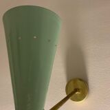 Sage green wall lamp