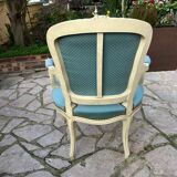 Louis XV convertible armchair