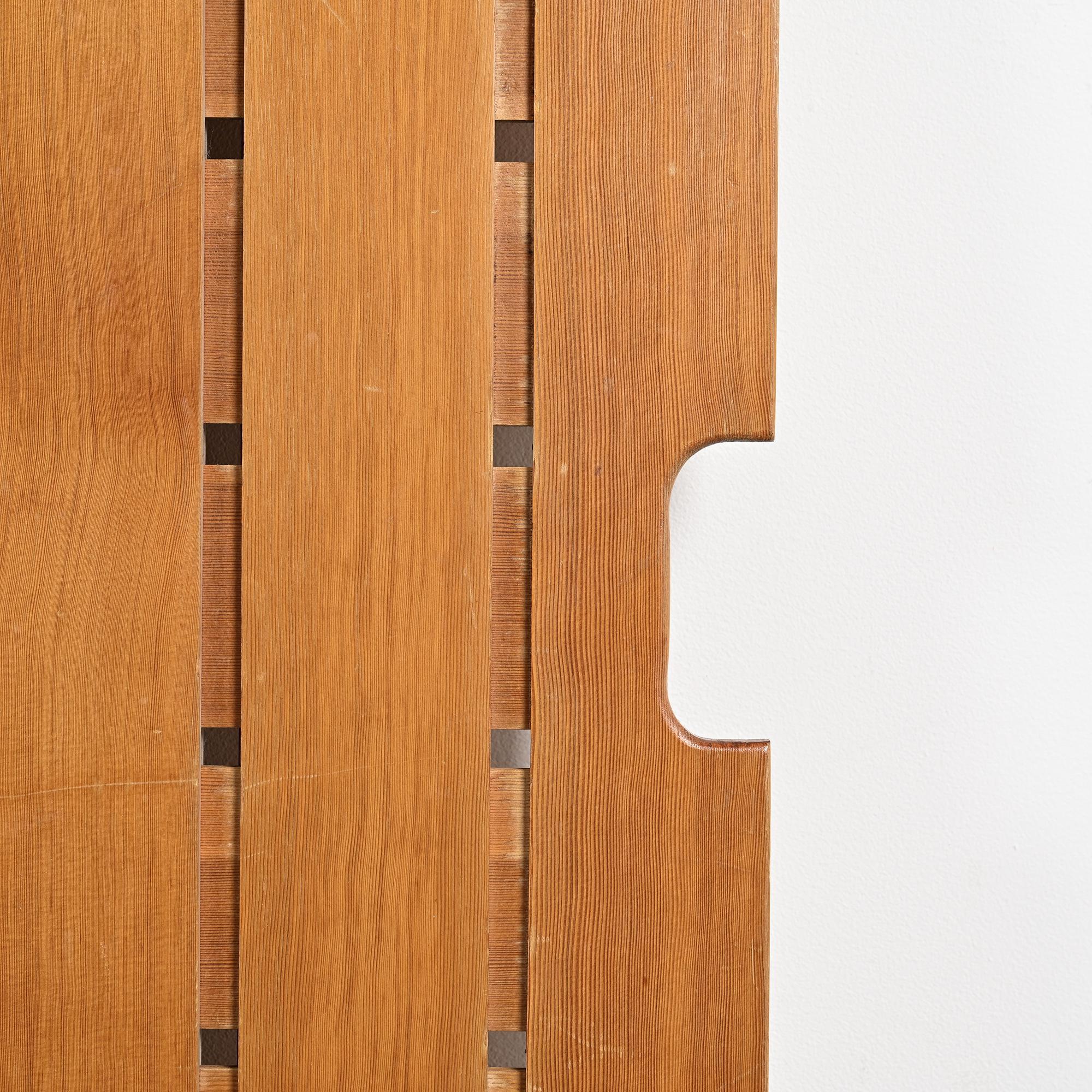 Sliding panel, Charlotte Perriand for the Hôtel La Cascade, Les Arcs 1600