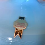 Blue opaline vase Italy