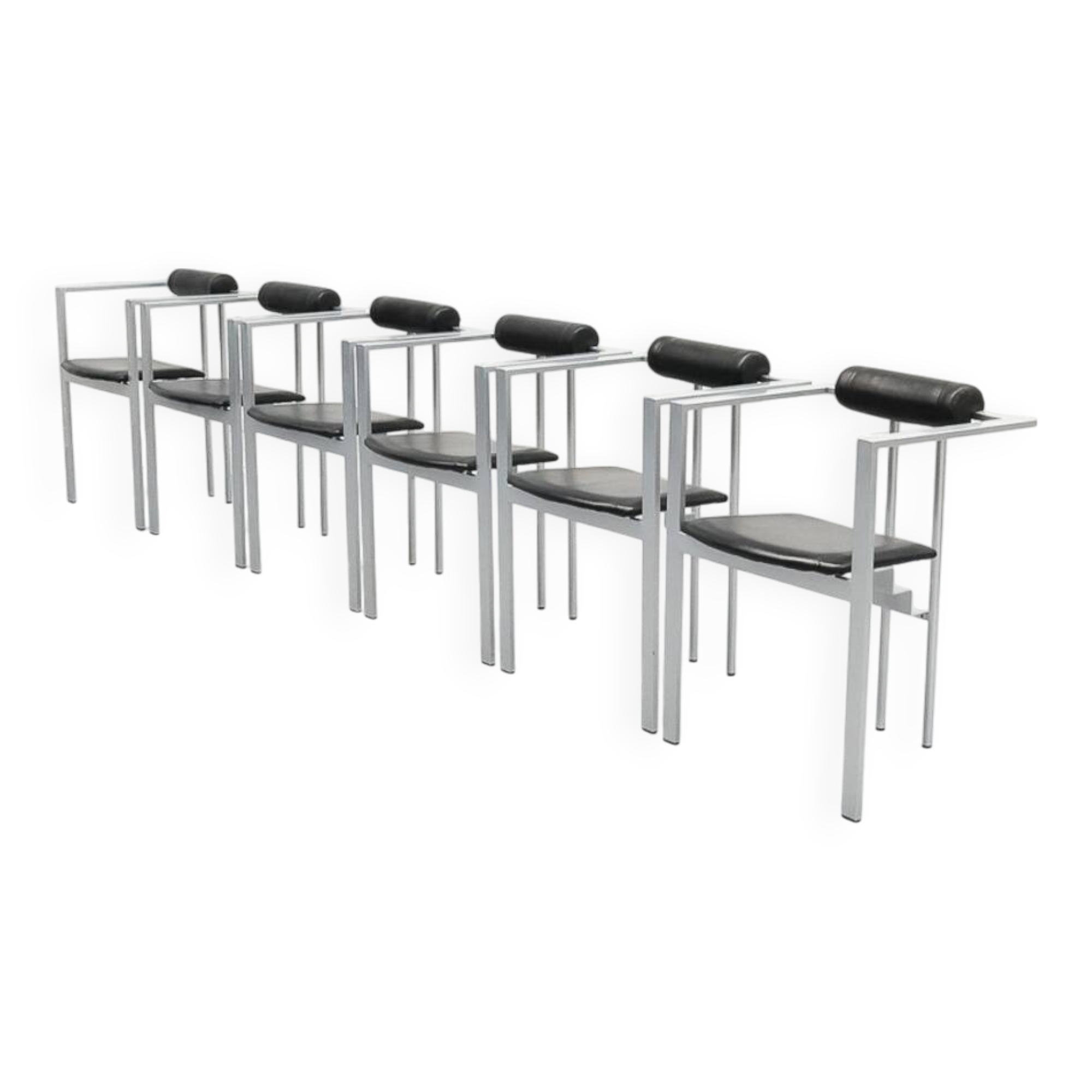 Trix Dining Chair Set by Karl Friedrich Förster for KFF 1980s