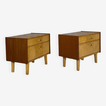 pair of bedside tables