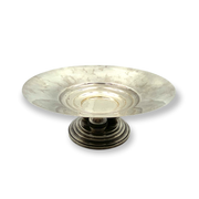 Centre de table argenté Art déco, France années 1930
