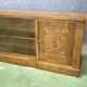 The 1940s oak corner Cabinet