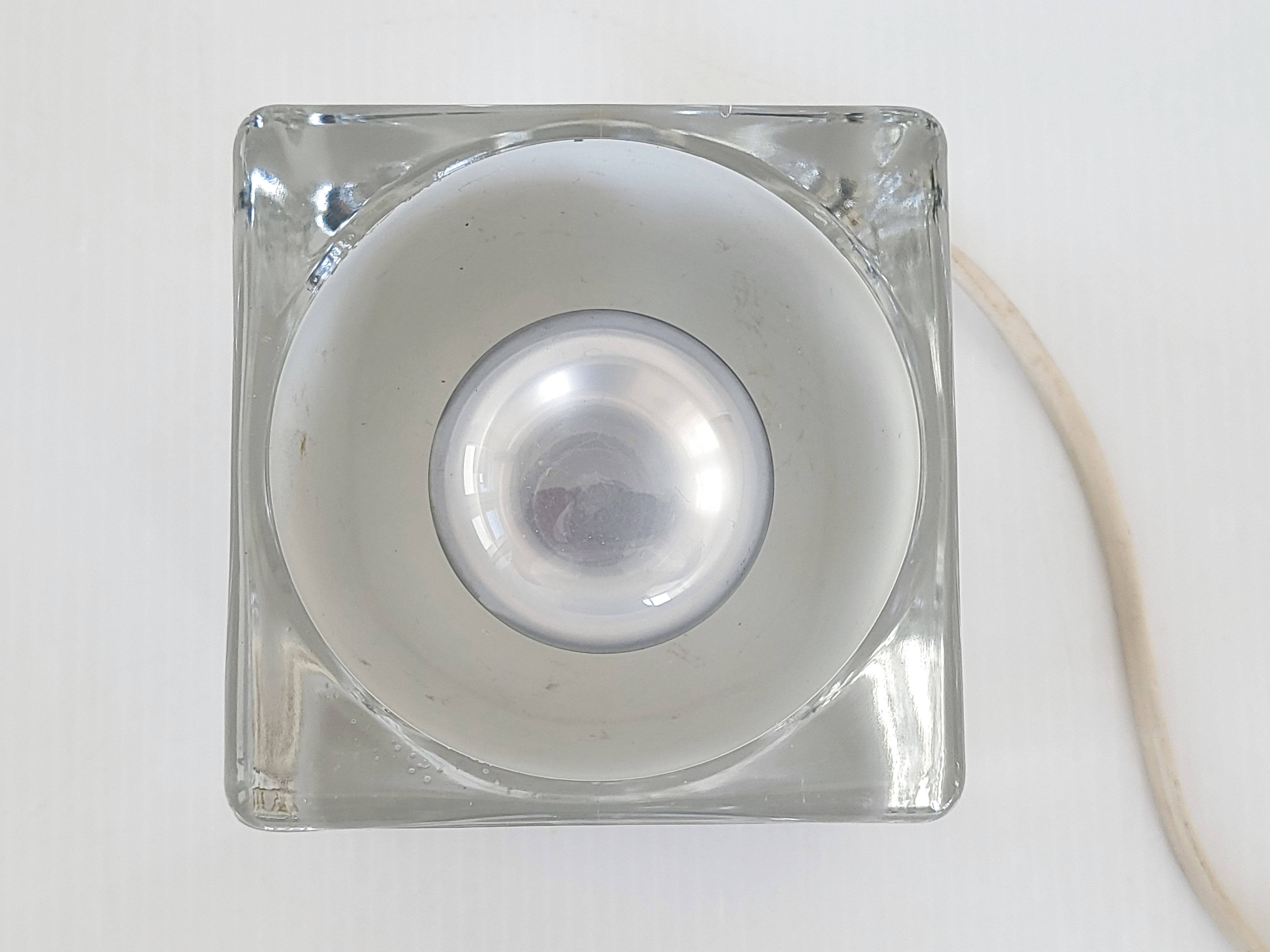 Vintage cube lamp Peill & Putzler 1970