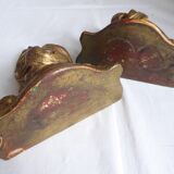 Paire de consoles d'appliques