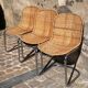 Italian rattan chair from the 1970s