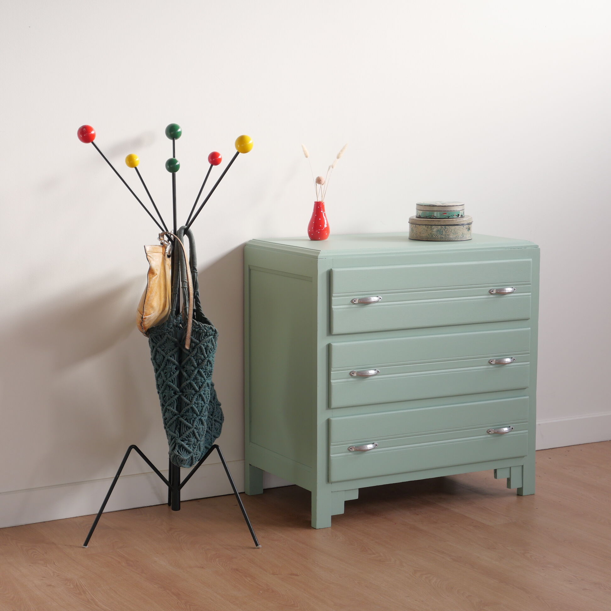 Commode vintage restaurée