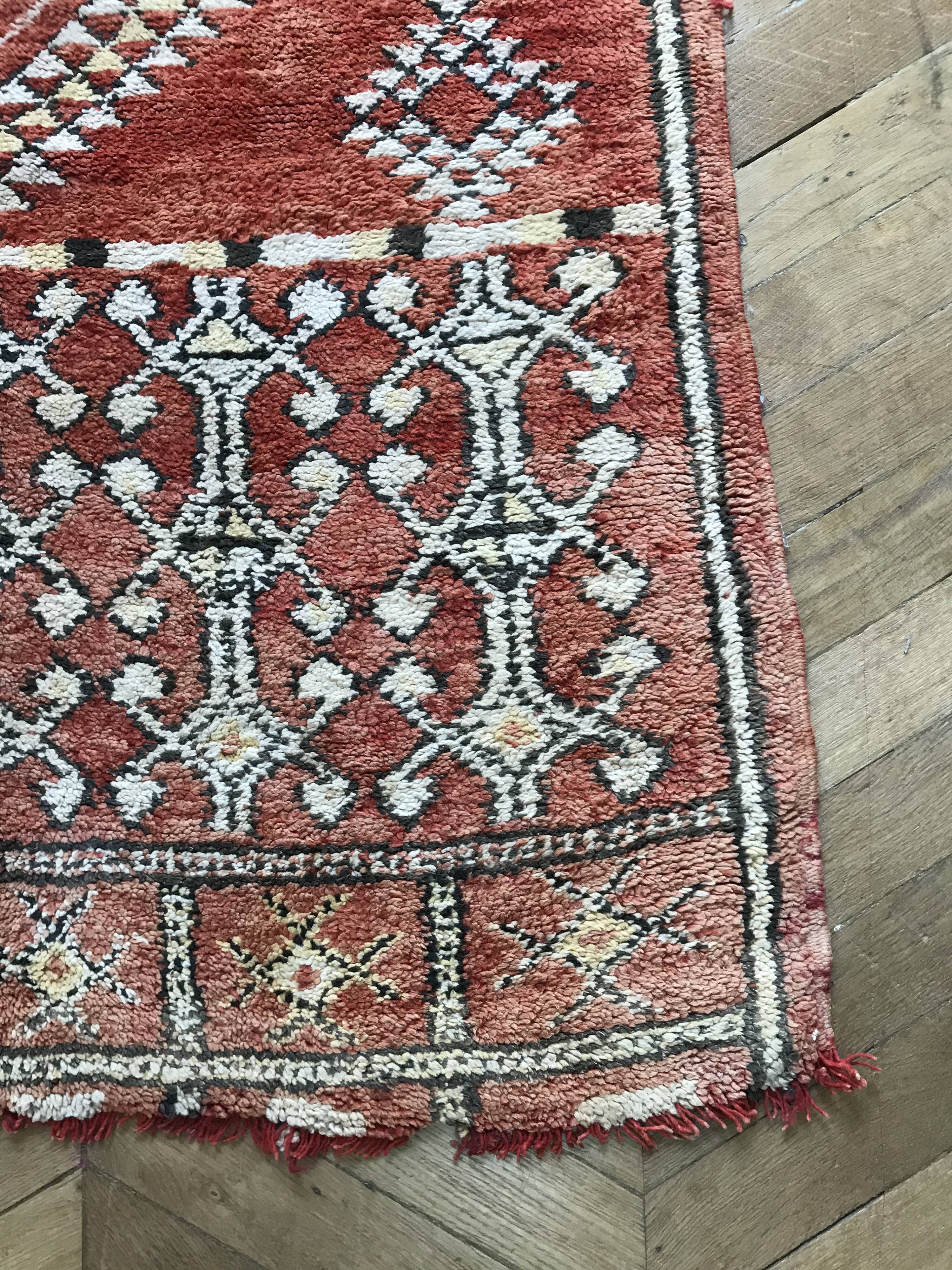 Tapis Zemmour ancien 200 x 110 cm
