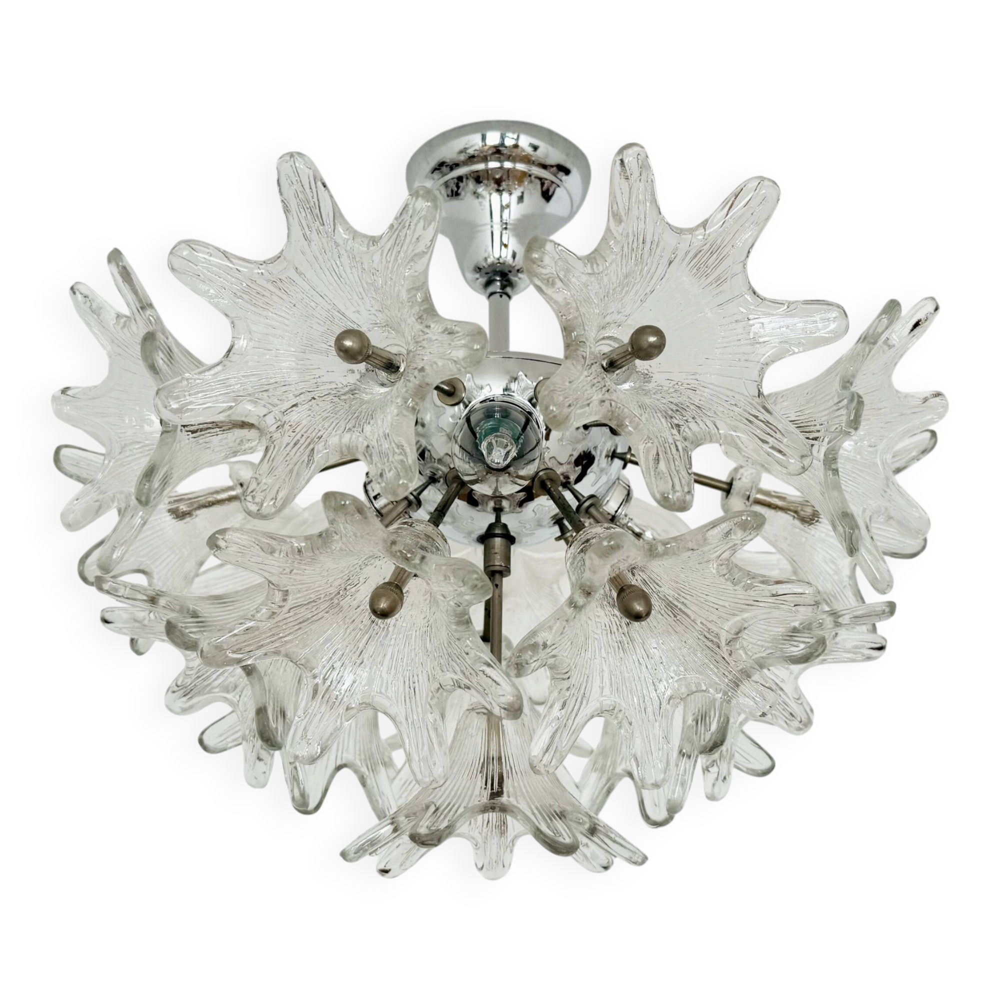 Murano Glass Chandelier by Paolo Venini for VeArt