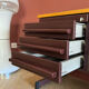 Vintage 1970s metal storage furniture