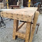 wooden cabinetmaker's workbench