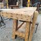 Établi d'ébéniste en bois
