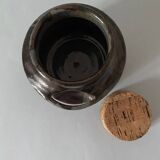 Ceramic pickle jar signed PK, Kerbenoen pottery, Michel Vergnes