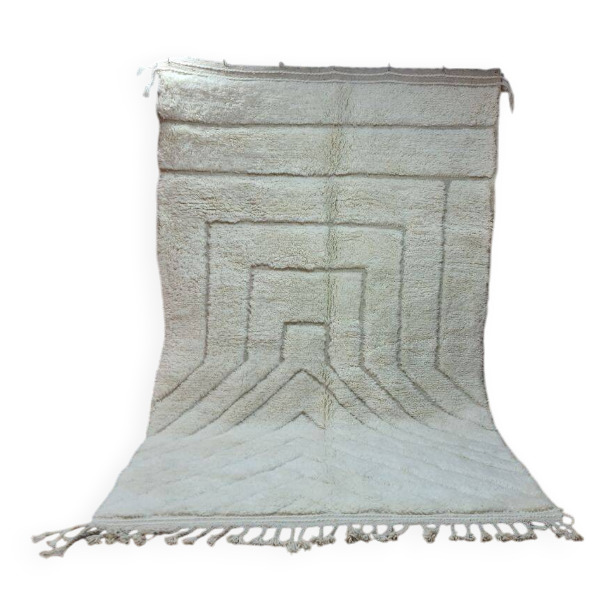 Traditional handmade Beni Ouarin rug size 150 x 250 cm