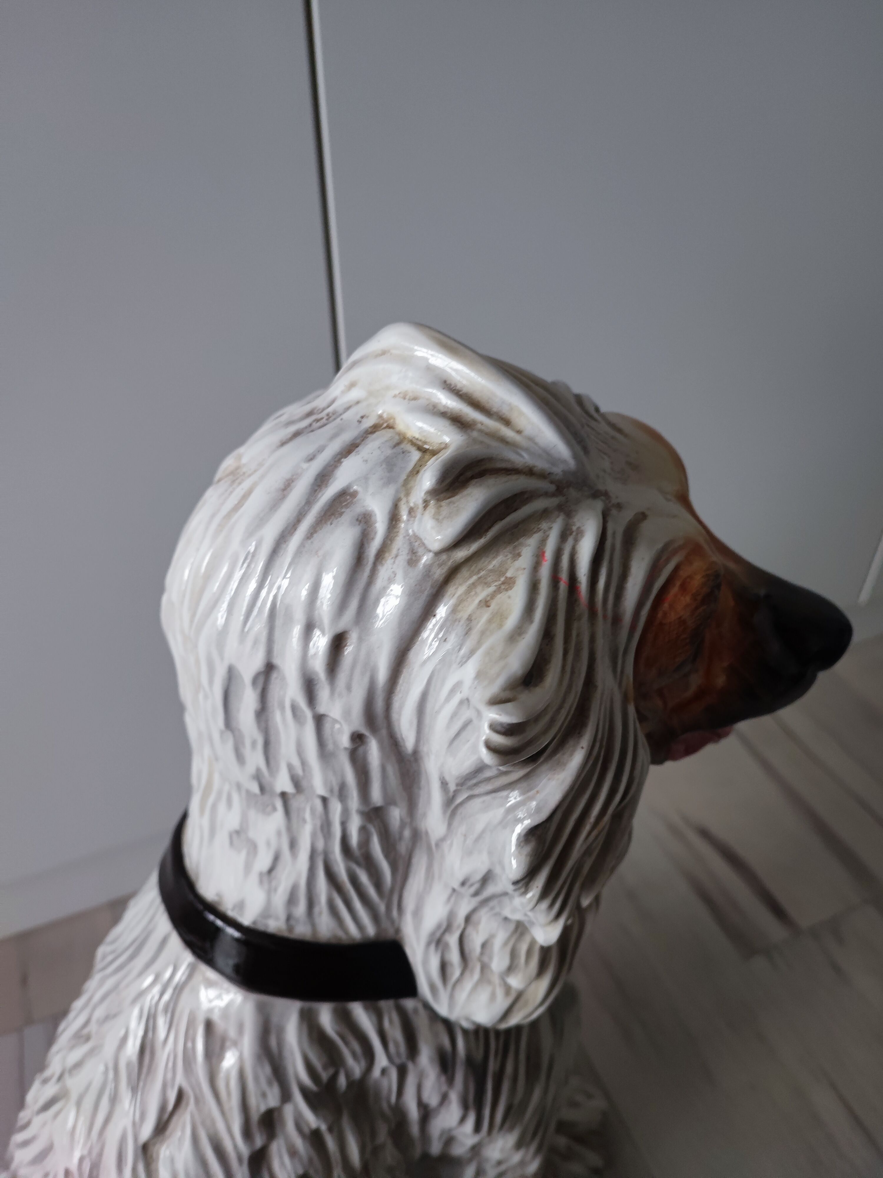 Céramique chien lévrier