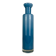 Vase verre bleu vintage style scandinave