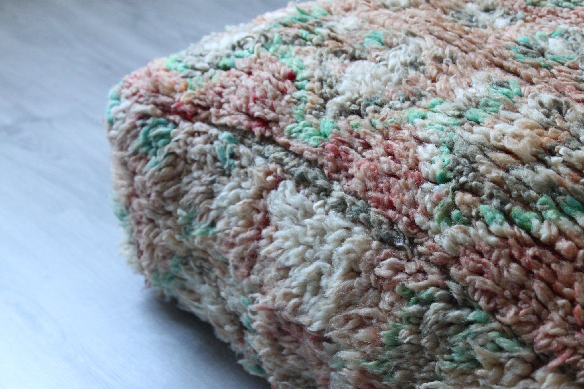 Moroccan Boujad floor pillow 'peridot'