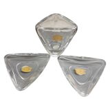 Vintage Val St. Lambert Crystal table Set, 1960s