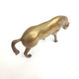 Vintage brass horse 22cm